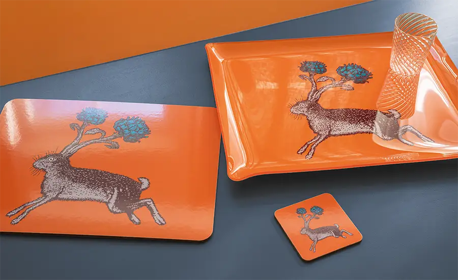 Somerset Acryltablett Feldhase